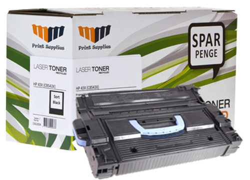 MM Black Laser Toner - HP 43X (C8543X) - For HP LaserJet