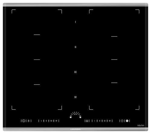 Grundig GIEI635880X hob Black Built-in