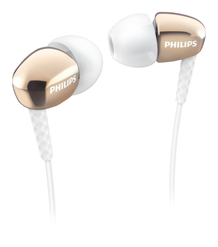 Philips SHE3900GD/27 headphones/headset Wired In-ear Music Gold