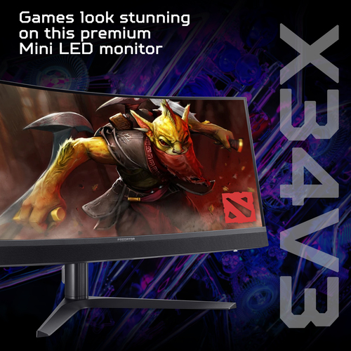 Acer X Predator X34V3 Curved Gaming Monitor – image 2