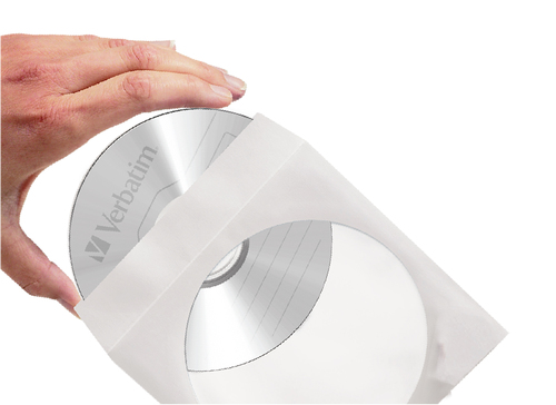 Sobre de papel para CD/DVD VERBATIM Sobre de Papel CD/DVD
