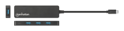 Conector Múltiple de 4 Puertos para USB MANHATTAN 164924