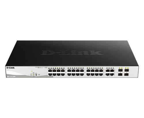 New Open Box - D-Link Dgs-1210-28P 28-Port Gigabit PoE Smart Managed Switch - image 1