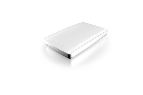 Verbatim Store 'n' Go Hard Drive for Macs: USB 3.0 500GB White – image 2