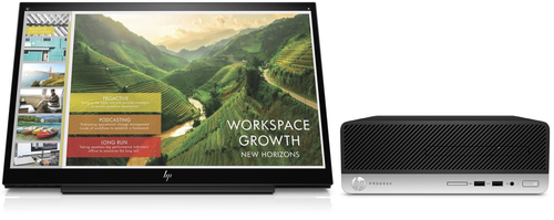 HP 400 G5 + EliteDisplay S14