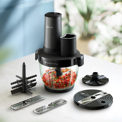 Philips 5000 series HR1507/00 electric food chopper – image 2