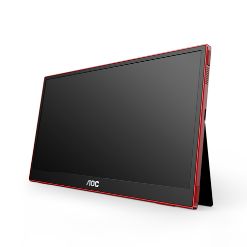 AOC 16G3 portable TV/monitor Portable monitor Black, Red – image 7