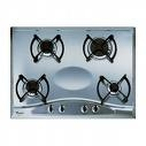 Whirlpool AKM351IX hob Silver Built-in Gas 4 zone(s)