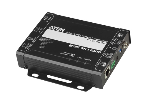 ATEN VE2812AT-AT-E AV extender AV transmitter Black – image 1