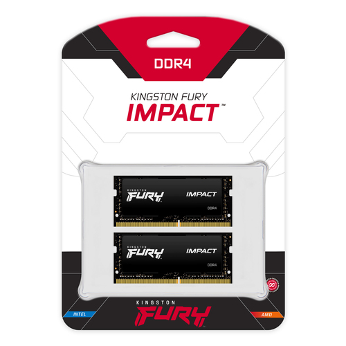 Kingston FURY 64 GB DDR4-3200 (2x 32 GB) Kit laptopgeheugen, afbeelding 4