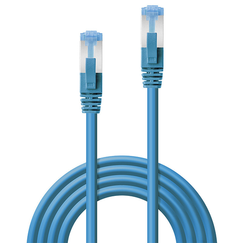 Lindy Patchkabel Cat6A S/FTP PIMF LSOH blauw 3.00m, afbeelding 3