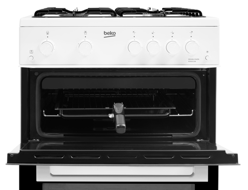 Beko KDG611W 60cm Freestanding Gas Double Oven Cooker – image 4