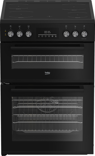 Beko EDC6731K 60cm Double Oven Electric Cooker
