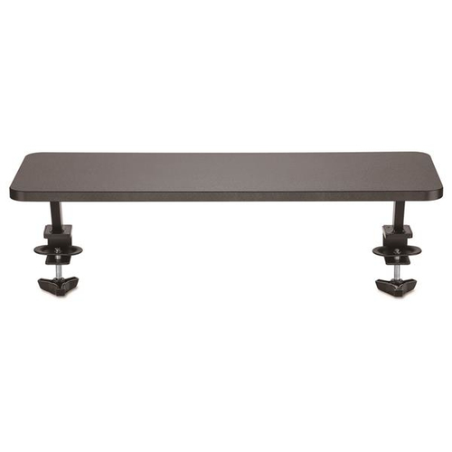 StarTech.com Monitor Riser Stand - Clamp-on Monitor Shelf for Desk - Extra Wide 25.6 (65 cm) For up to 34 Monitors - Black (MNRISERCLMP) Monteringssæt Monitor Op til 32 – billede 3