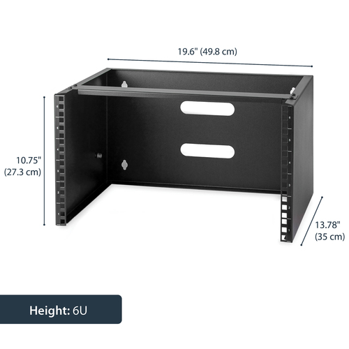 StarTech.com 6U Wall Mount Network Rack – image 9