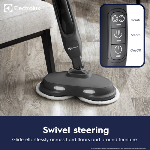 Electrolux FLR00211ELGRY Spin Steam Mop - Grey, Silver/Grey - image 3
