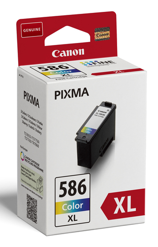 Canon PG-595XL/CL-586XL + GP-501 50Sh. Value Pack cartucho de tinta 2 pieza(s) Original Alto rendimiento (XL) Negro, Cian, Magenta, Amarillo