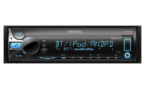 Kenwood U410BT car media receiver Black