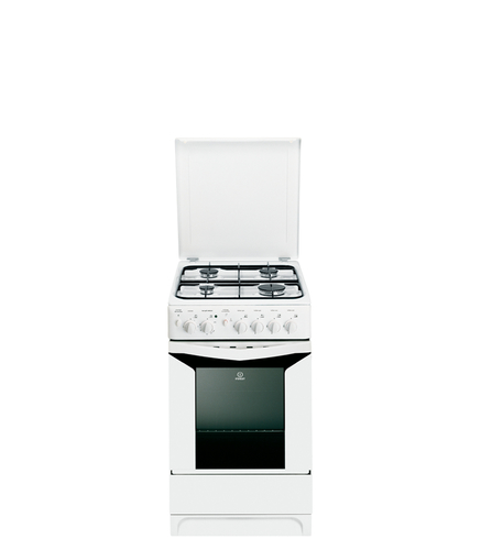 Indesit K3G210S(W)/FR Freestanding cooker Gas White