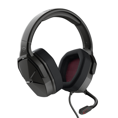 Trust GXT 4371 Ward Гарнитура Проводная Оголовье Игровой Черный