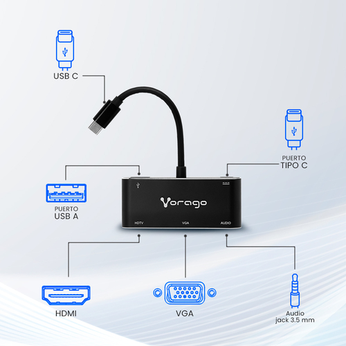 Convertidor VORAGO ADP-350