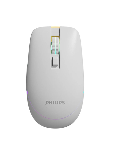 Philips SPK9617W/93 mouse Gaming Right-hand RF Wireless + Bluetooth Optical 5000 DPI