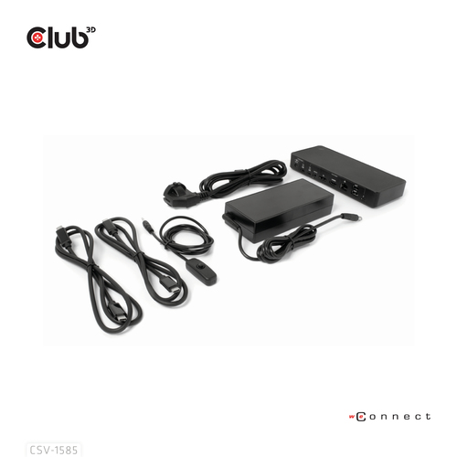 Club 3D DisplayPort/HDMI Dock 4K60Hz dockingstation, afbeelding 8