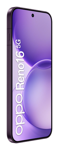 OPPO Reno16 5G 16,1 cm (6.32") SIM doble Android 16.0 USB Tipo C 8 GB 512 GB 6000 mAh Púrpura
