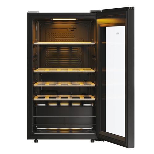 Haier Wine Bank 50 Series 3 HWS34GGH1 Compressor wine cooler Freestanding Black 34 bottle(s) – image 3