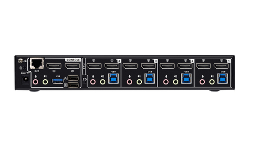 ATEN 4-poorts USB 3.0 8K DisplayPort Dual-Display KVMPTM-switch (inclusief Kabels), afbeelding 3