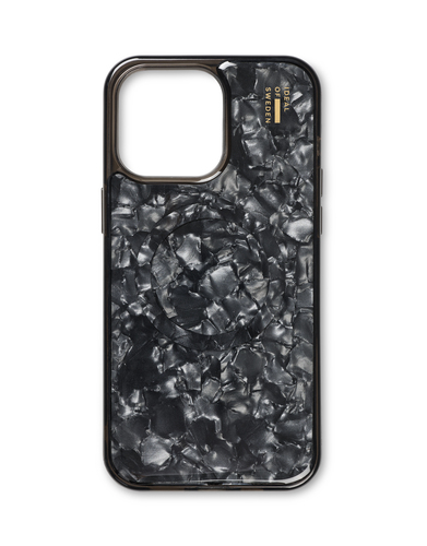 iDeal of Sweden Pearlised Case MagSafe iPhone 15 Pro Max Black