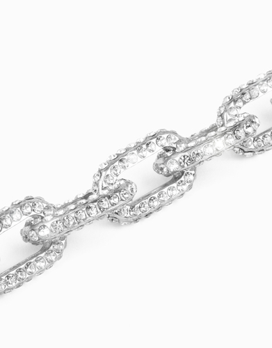 iDeal of Sweden Statement Necklace iPhone 11P/XS/X Platinum Bk – image 1