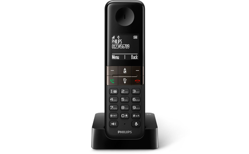 Philips D4501B/BR telephone DECT telephone Caller ID Black – image 3