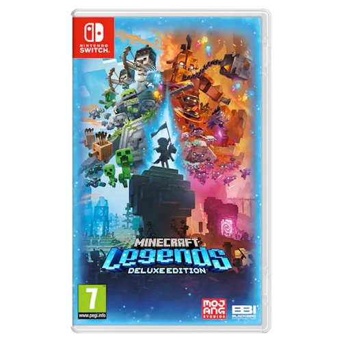 Nintendo Minecraft Legends Deluxe Edition Упрощенный китайский, Немецкий, Нидерландский, Английский, Испанский, Французский, Итальянский язык, Японский, Корейский, Русский Nintendo Switch