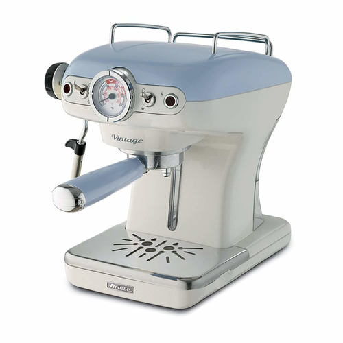 Ariete Espresso Coffee Machine with Milk Frother in Blue Blue - image 1