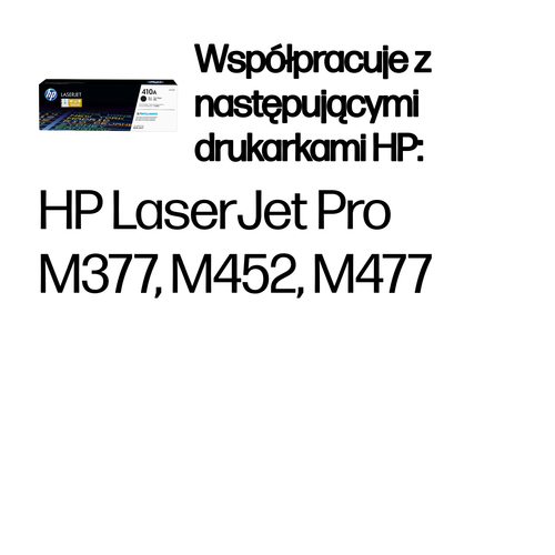 HP 410A oryginalny wkład z czarnym tonerem LaserJet CF410A