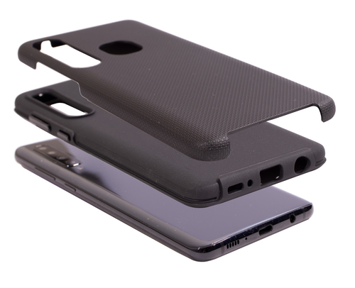 Mobiparts Rugged Tough Grip Case Samsung Galaxy A9 (2018) Black – image 7