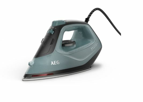 AEG SI5-2-6OG Утюг для сухой глажки и отпаривания Керамическая подошва 2400 W Зеленый, Серый