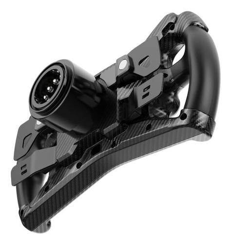 MOZA KS Formula Steering Wheel - GT‑style 300 mm - RGB knoppen - magnetische paddles - voor PC - zwart, afbeelding 7