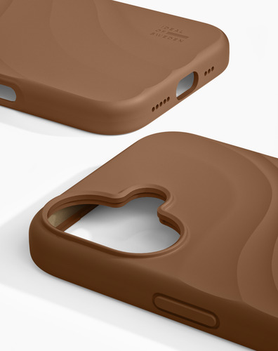 iDeal of Sweden Soft Swirl Silicone Case MagSafe iPhone 17 Salted Caramel – image 2