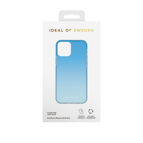 iDeal of Sweden Clear Case iPhone 12 / 12 Pro Light Blue – image 3