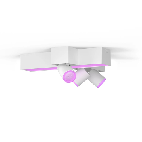 Philips Hue White and colour ambience Centris, потолочный светильник Cross для акцентного освещения с 3 л.