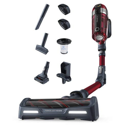 Rowenta X-Force RH9879 2-in-1 stick vacuum Battery Cухой Без мешка 0,9 L Красный, Серый
