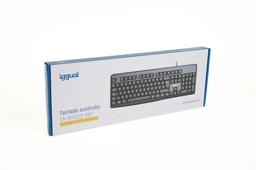 iggual CK-BASIC2-105T keyboard Office USB QWERTY Black – image 4