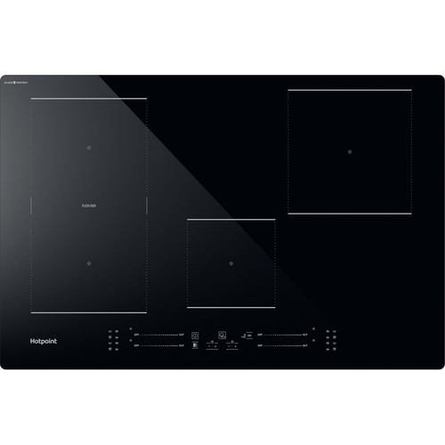 Hotpoint CleanProtect TS6477CCPNE 77cm Induction Hob - Black - image 1