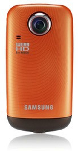 Samsung HMX-E10ON 8 MP CMOS Full HD Orange