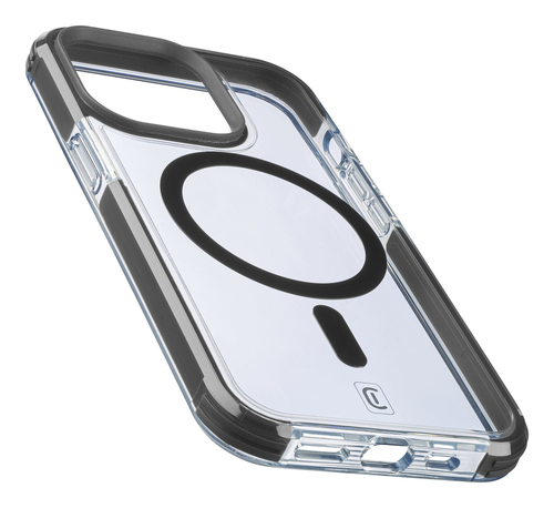 Cellularline TETRACMAGIPH13PROT чехол для мобильного телефона 15,5 cm (6.1") Крышка Черный, Прозрачный
