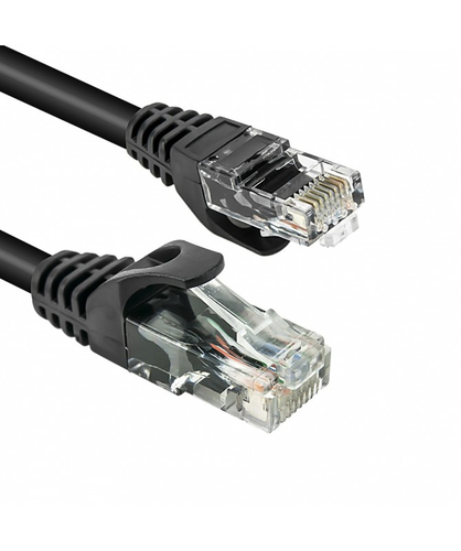 Vultech TAAU010-UTP cable de red Negro 1 m Cat6 U/UTP UTP