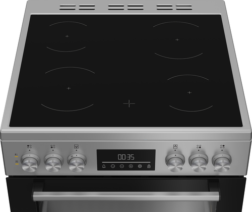 Beko EDC6731S 60cm Double Oven Electric Cooker – image 4