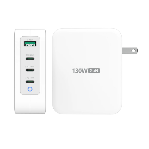 j5create JUP43130 130W GaN USB-C® 4-Port Charger – image 4
